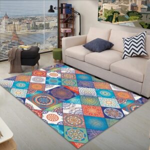 Geometric Pattern Rug Carpet