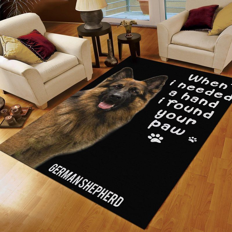German Shepherd Cute Rug Carpet