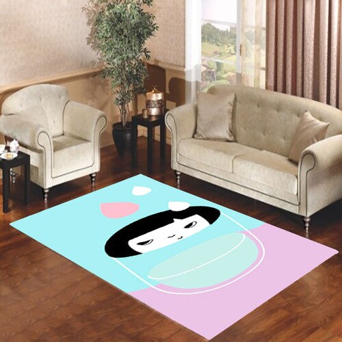 Girl In The Glass Living room carpet rugs