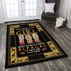 Girl Loves Alpacas Rectangle Rug
