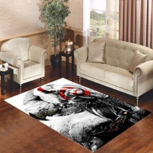 God of War Kratos Living room carpet rugs