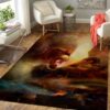 Godzilla Fans Area Rug - King the Monsters Rug Carpet