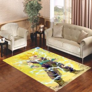 Gohan Super Saiyan 2 Living room carpet rugs