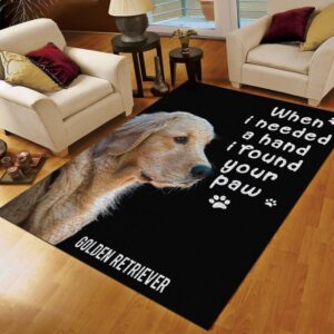 Golden Retriever Carrying You Rug Carpet