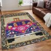 Golden Retriever Hippie Rug Carpet