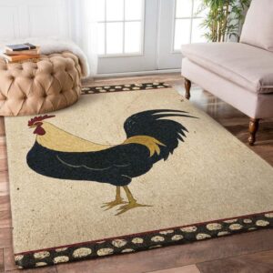 Goldfeather Chicken Rug Carpet