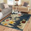 Got Map Rectangle Rug Carpet