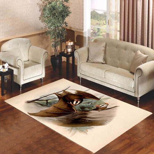 Gothic Bat Living room carpet rugs