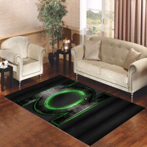 Green Lantern Living room carpet rugs