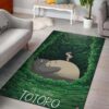 Green Neighbor Totoro Studio Ghibli Area Rug Carpet