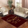 Gryffindor Team Seeker Quidditch Living room carpet rugs