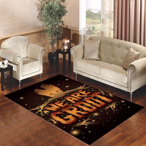Guardian Of The Galaxy I Am Groot Living room carpet rugs