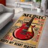 Guitar Rug Carpet