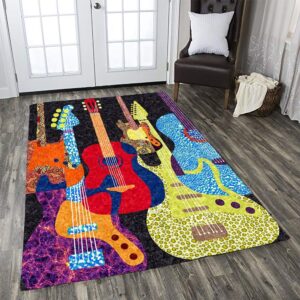 Guitar TDT Rug Carpet