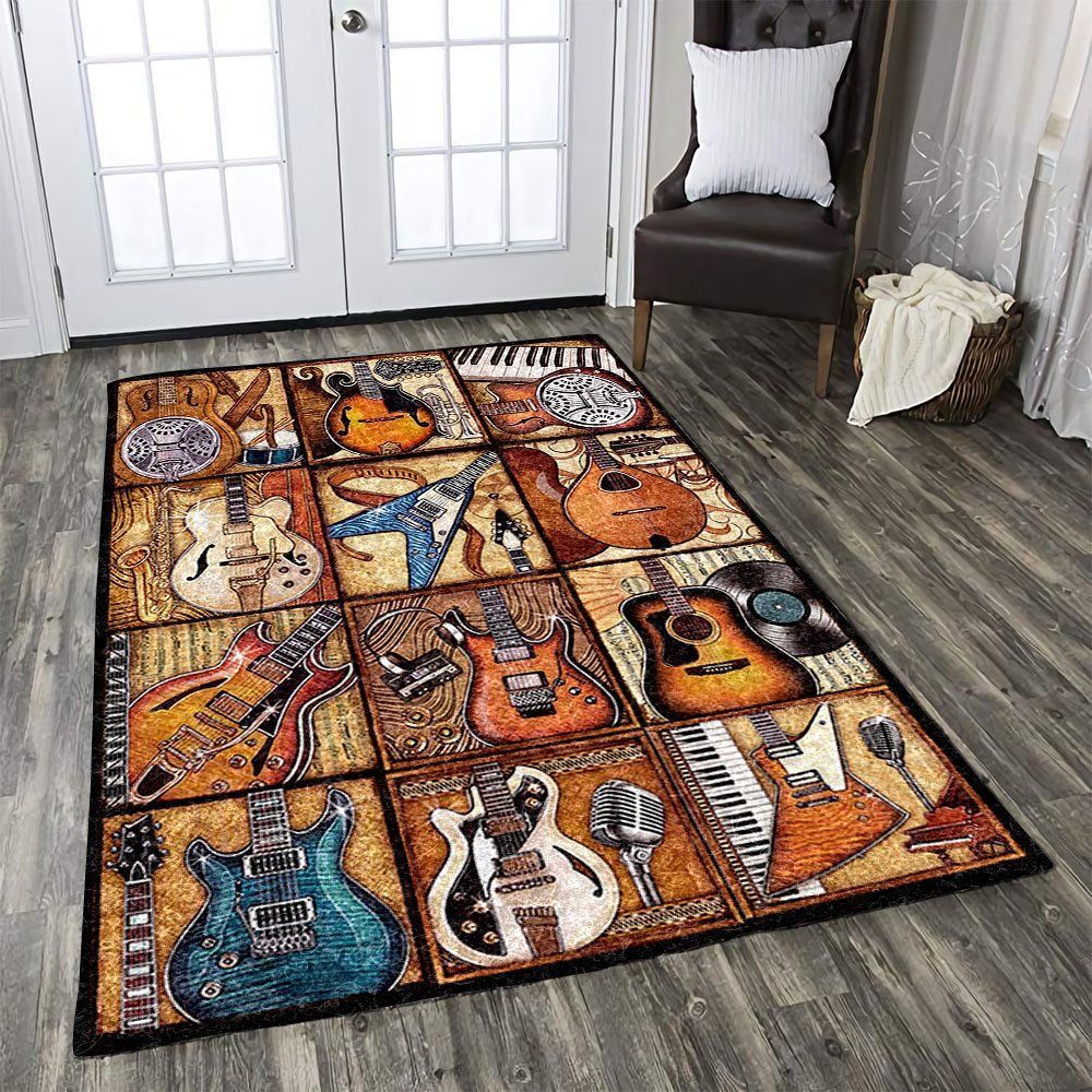 Guitar Rug Carpet