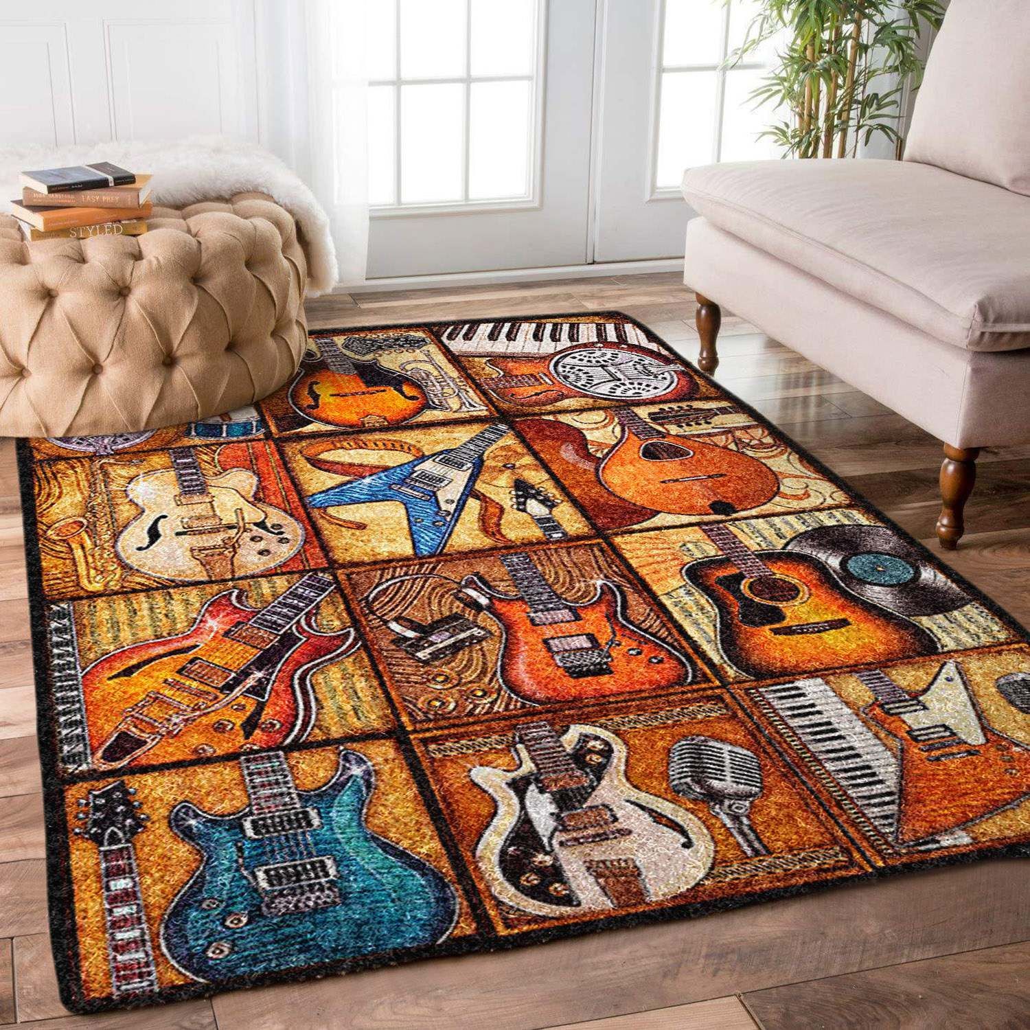 Guitar Rug Carpet