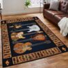 Guitar Is Love Rectangle Rug