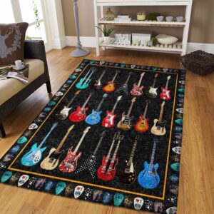 Guitar Rug Carpet