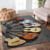 Guitar Rug Carpet K2583