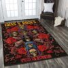 Guns N' Roses Area Rug /Music Rug Carpet