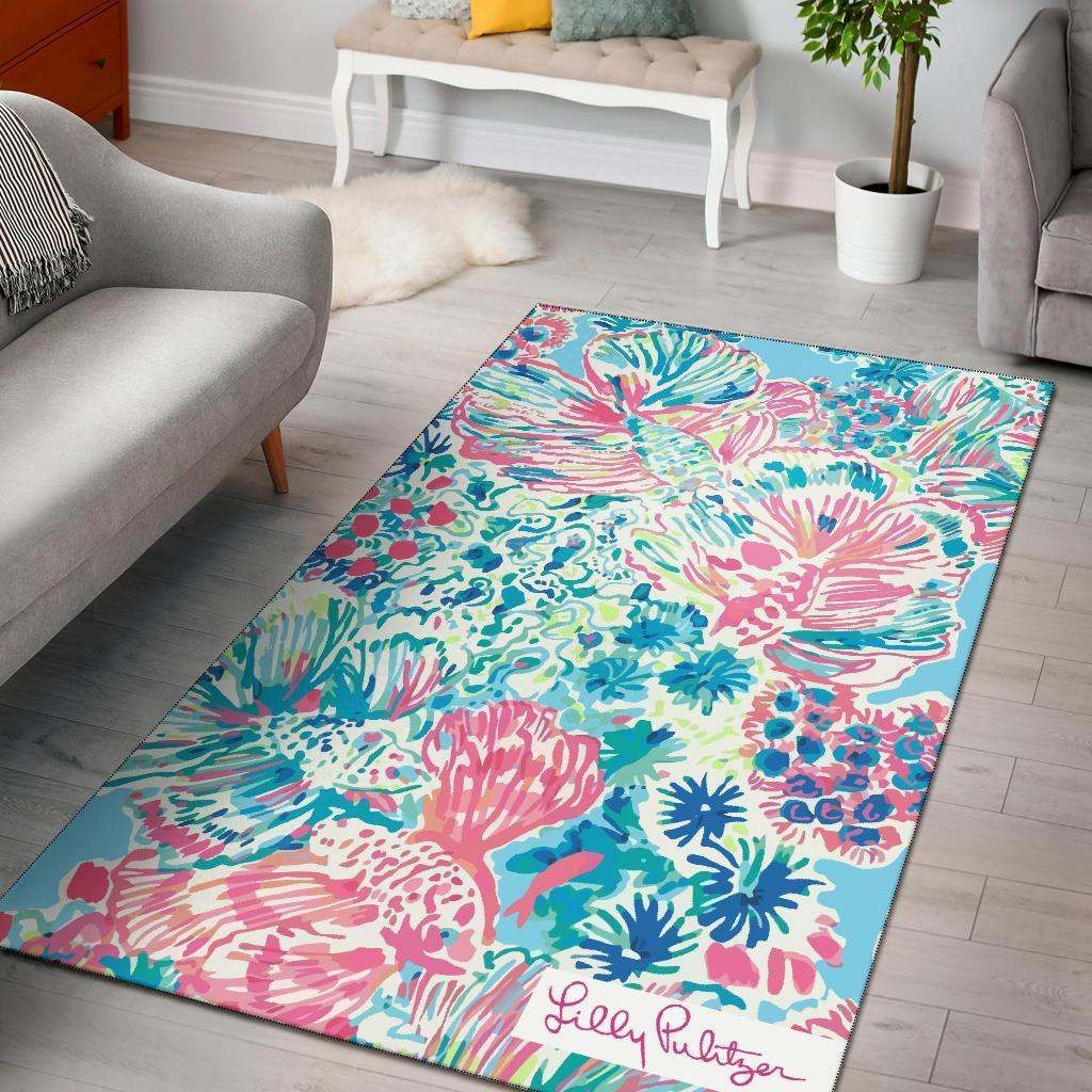 Gypsea Lilly Pulitzer Area Rug Carpet Travels In Translation
