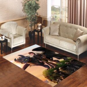 HOW TO TRAIN YOUR DRAGONN 2 Living room carpet rugs
