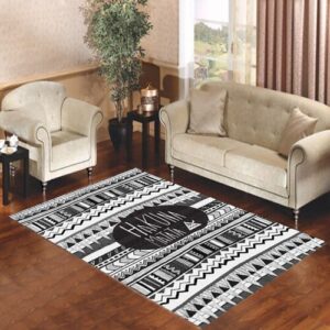 Hakuna Matata Aztec Living room carpet rugs
