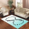 Hakuna Matata Lion King Infinity Symbol Sign Living room carpet rugs