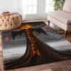 Halloween Effigy Area Rug Carpet