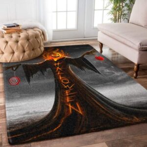 Halloween Effigy Area Rug Carpet