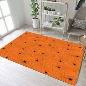 Halloween Spider Rug Carpet