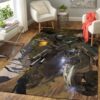 Halo Area Rug / Gaming Floor Rug Carpet