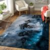 Halo Area Rug / Gaming Floor Rug Carpet