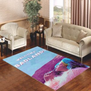 Halsey Welcome to Badlands Living room carpet rugs