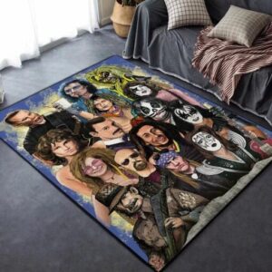 Hard Rock & Heavy Metal Area Rug Carpet - Floor Rug Carpet - Music Home Decor