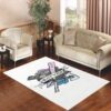 Harley Quinn Rotten Tattoo Living room carpet rugs