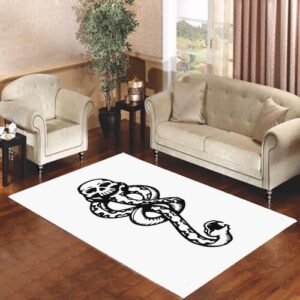 Harry Potter Dark Mark Symbol Living room carpet rugs