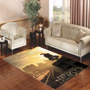 Harry Potter Fantastic Beasts Poster Living room carpet rugs