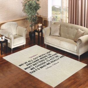Harry Potter Sirius Black Quote Living room carpet rugs