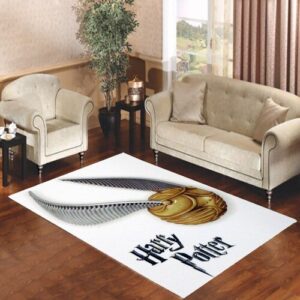 Harry Potter The Golden Snitch Living room carpet rugs