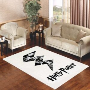 Harry Potter lightning mask Living room carpet rugs