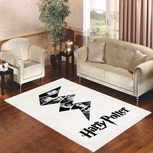 Harry Potter lightning mask Living room carpet rugs