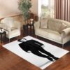 Harry Styles Black And White Living room carpet rugs