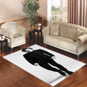 Harry Styles Black And White Living room carpet rugs