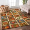 Harvest Orchard Autumn Farm Rug