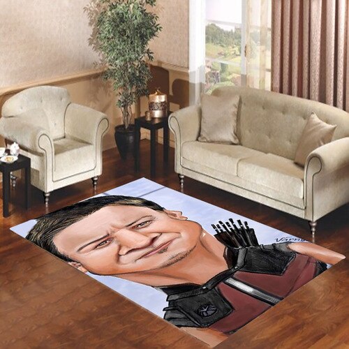 Hawkeye art Living room carpet rugs