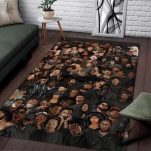 Hip Hop Legends Area Rug Carpet