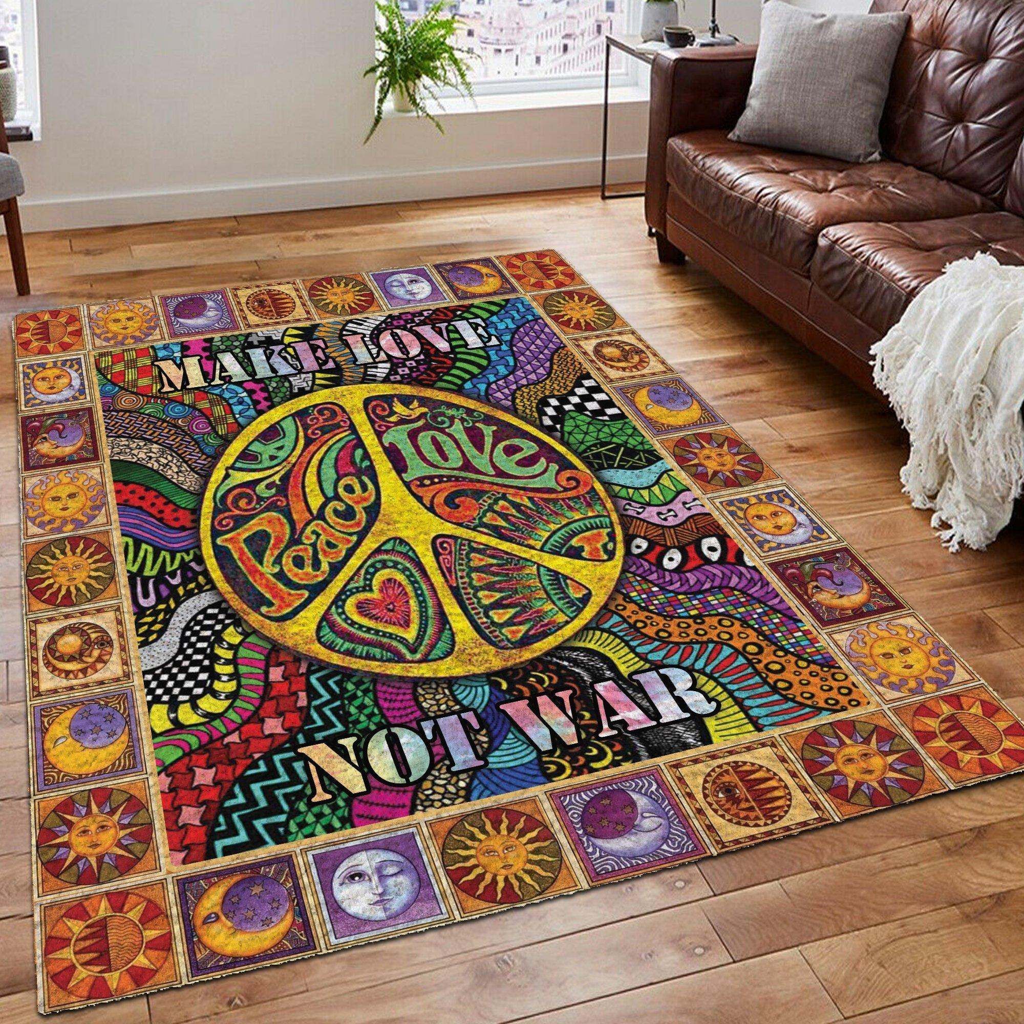 Hippie So Cool Rug Carpet Travels In