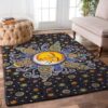 Hippie Sun And Moon Rug