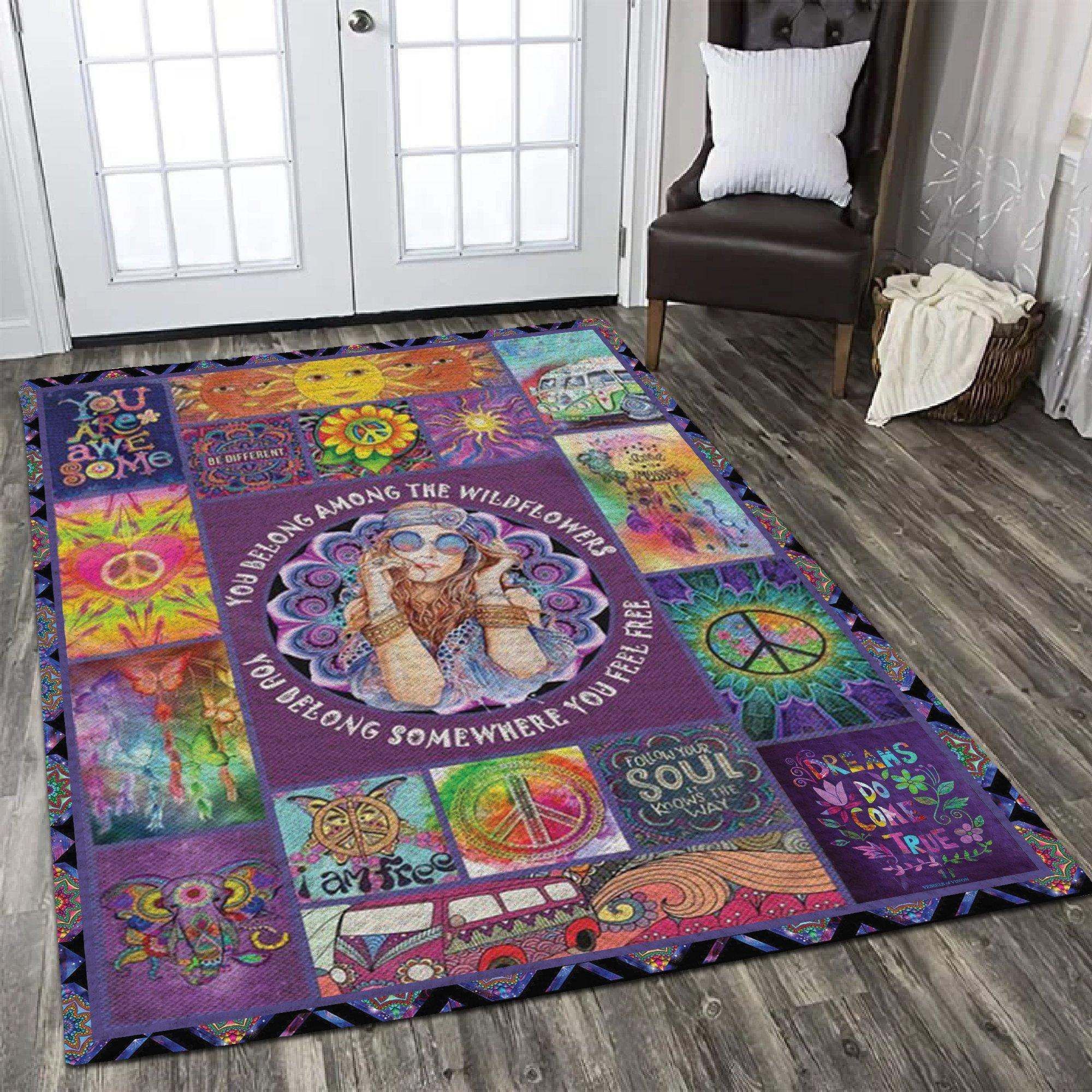 Hippie V2VL Be Strong Rug Carpet